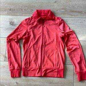 Lululemon Coral Zip-Up Jacket